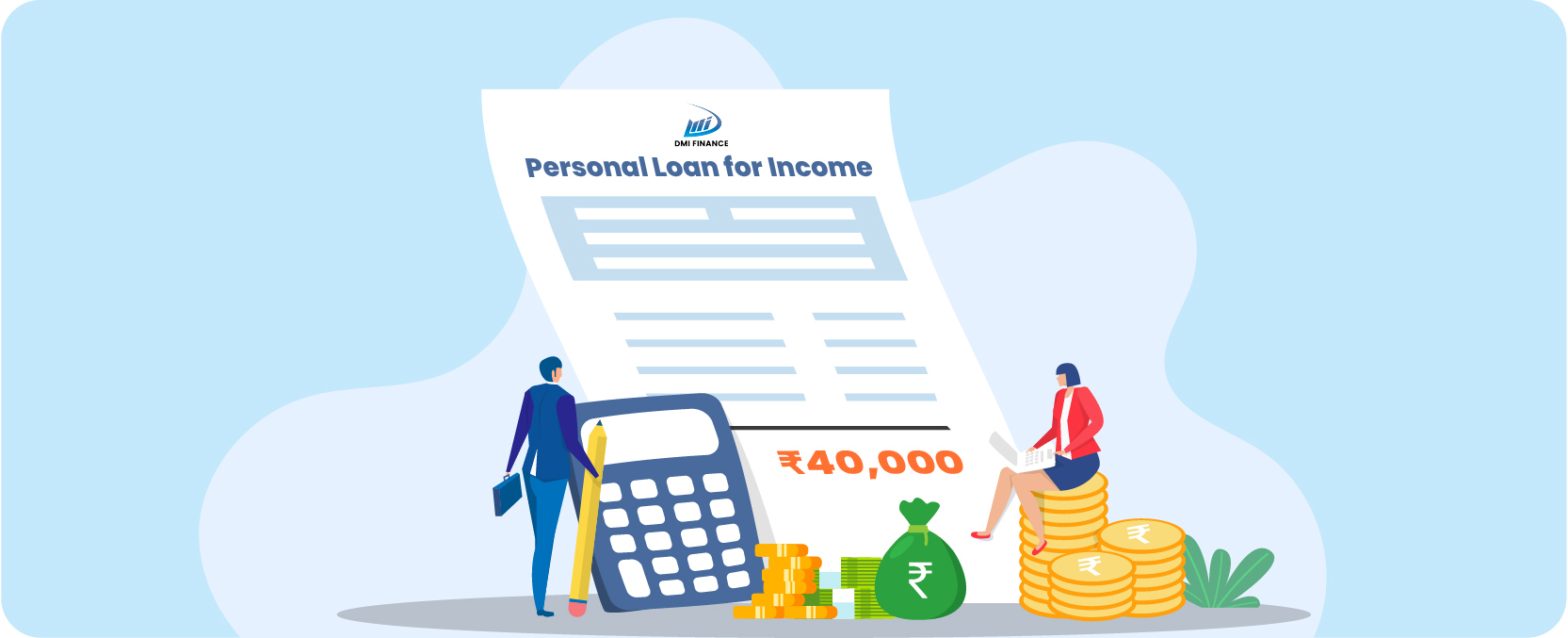 personal loan for 40000 monthly income