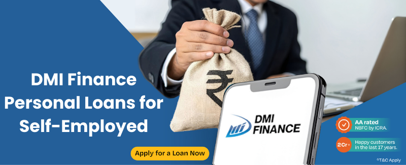 DMI Finance Personal Loans for Self-Employed