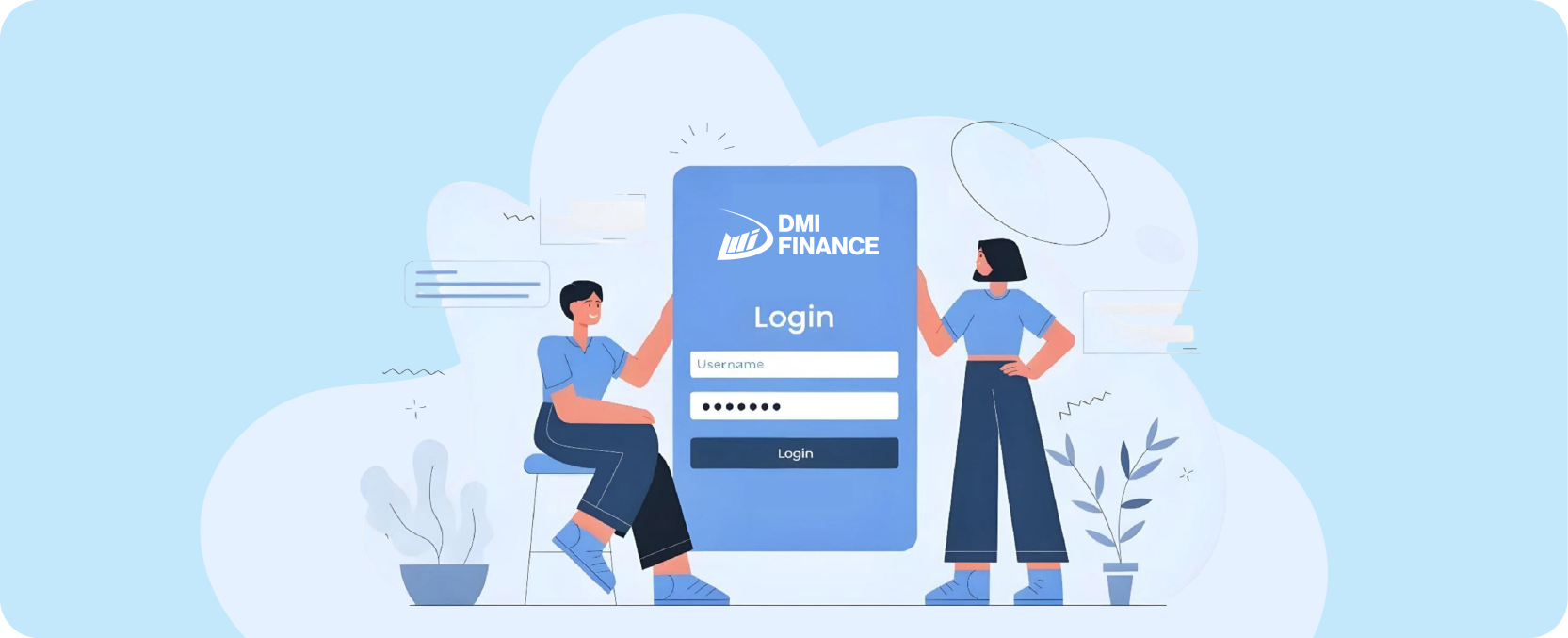 How to Log in to DMI Finance App