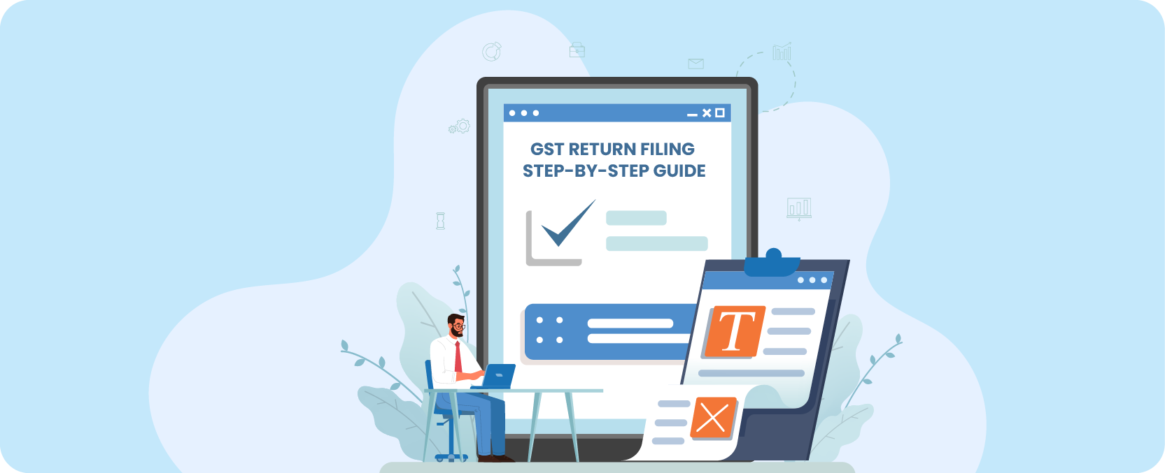 GST return filling process