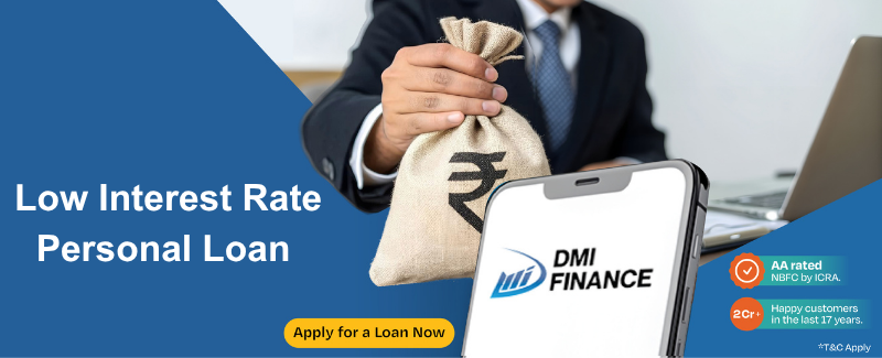 Low Interest Rate Personal Loan